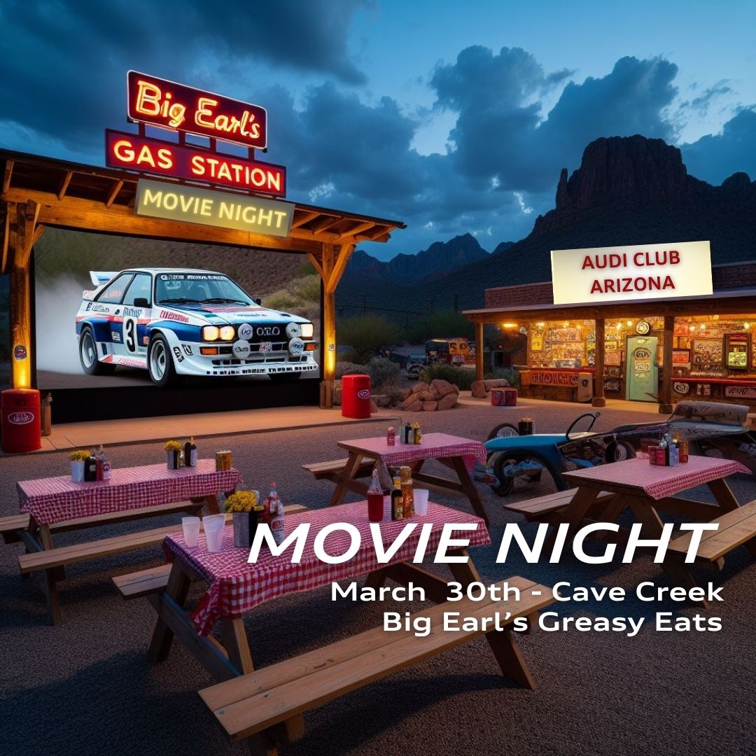 Audi Club Arizona - Drive in Movie
