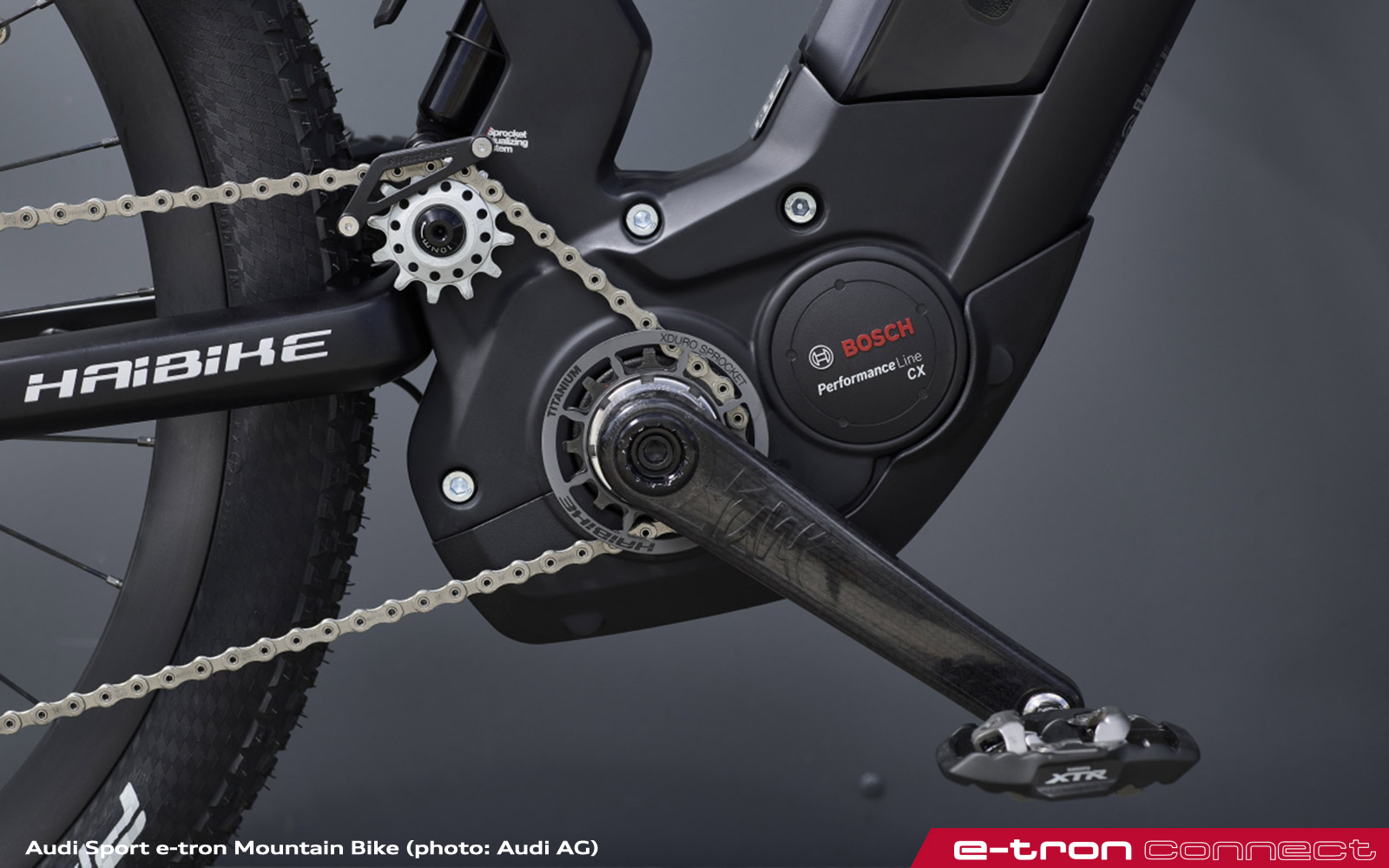 This Is the Audi Sport e-tron Mountain Bike - e-tron connect