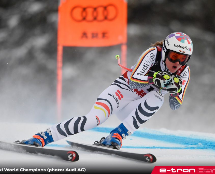 Audi Pin Badge Snow Motion Ski Sponsor DSV Skifahren 