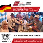 Join Audi Club Sierra for a quattro Social at Prost Biergarten, Reno, NV
