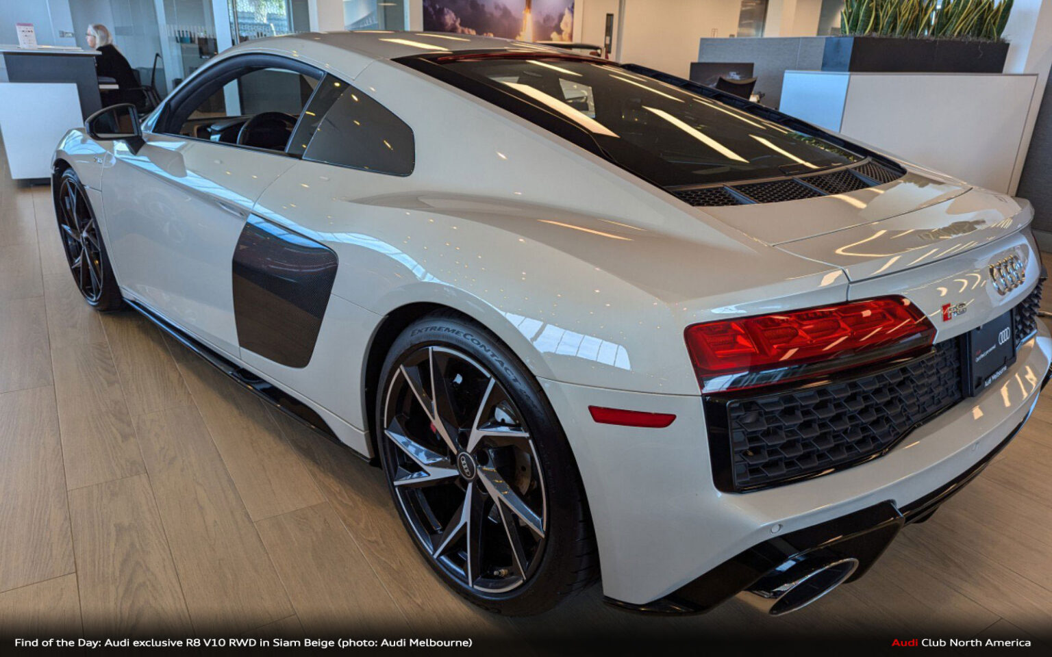 Find of the Day: Audi exclusive R8 V10 RWD in Siam Beige at Audi ...