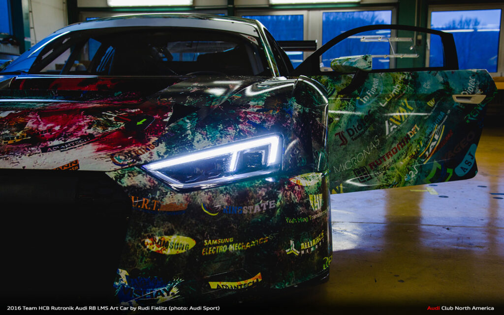 2016 Audi R8 LMS Art Car Rudi Fielitz 570