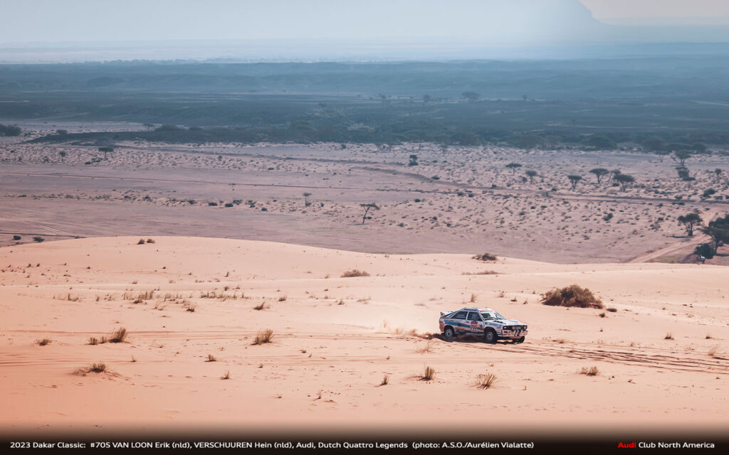 2023 Dakar Classic Dutch quattro Legends Stage 4 538