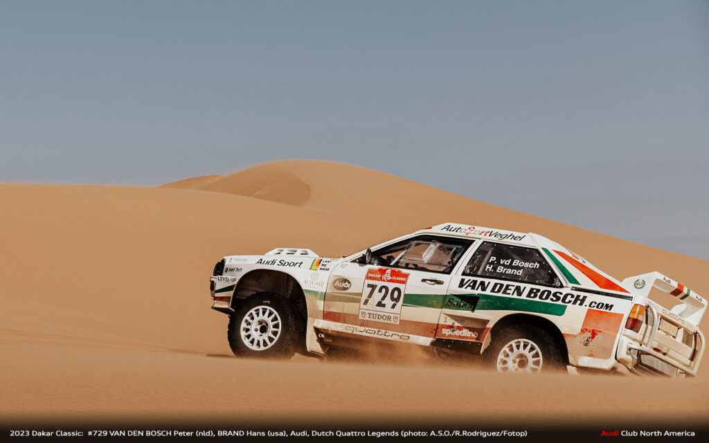 2023 Dakar Classic Dutch quattro Legends Stage 4 540