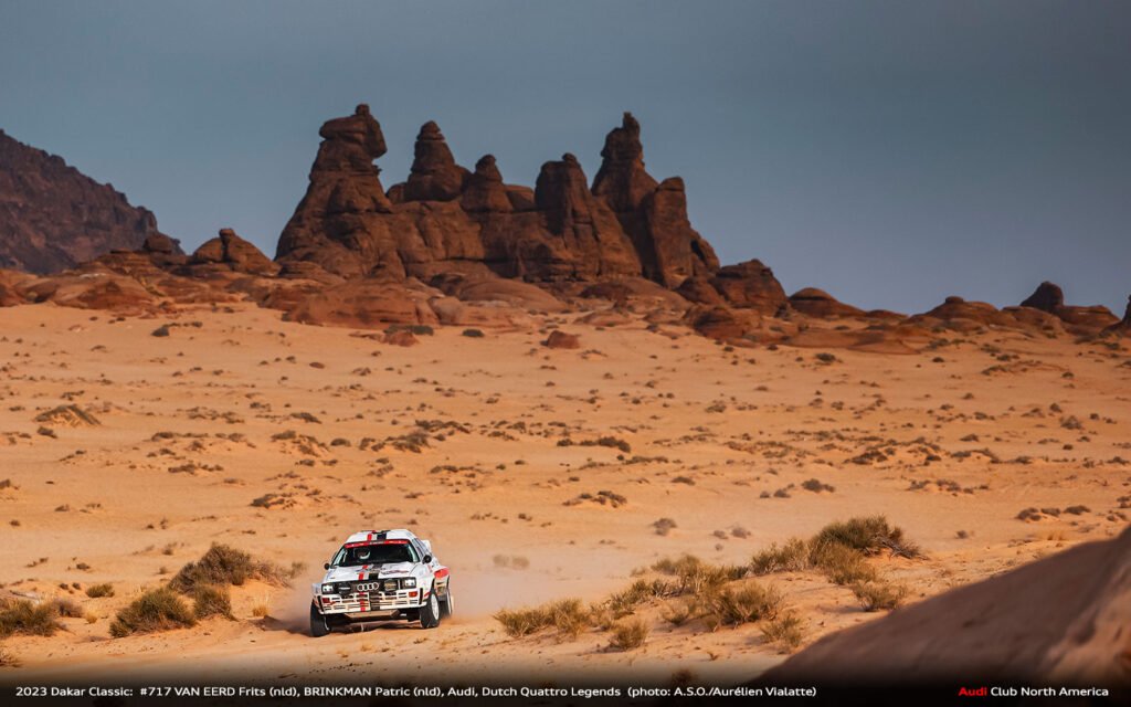 2023 Dakar Classic Dutch quattro Legends Stage 5 533