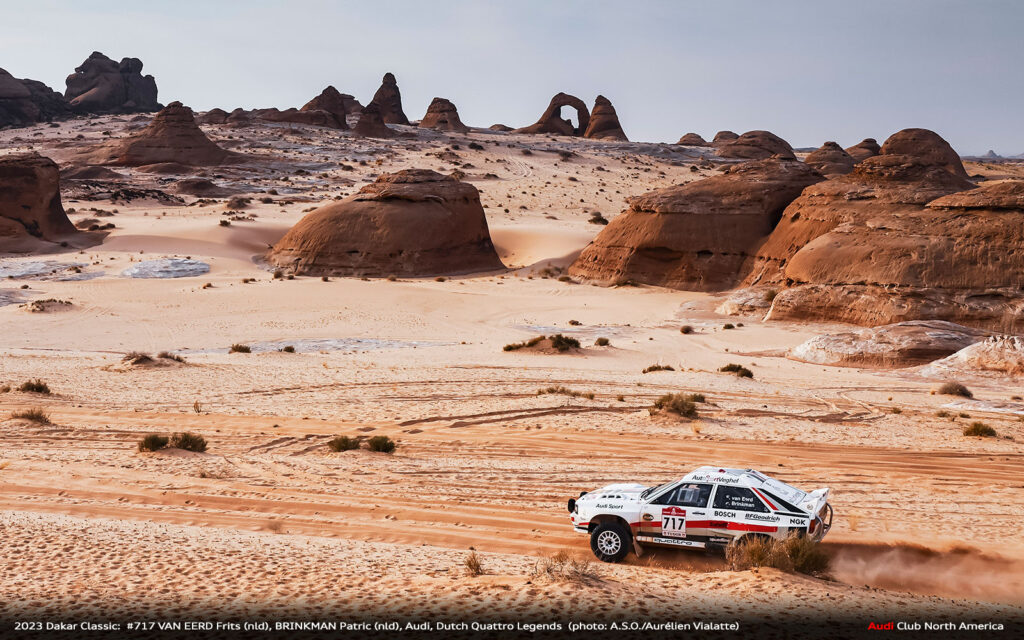 2023 Dakar Classic Dutch quattro Legends Stage 5 534