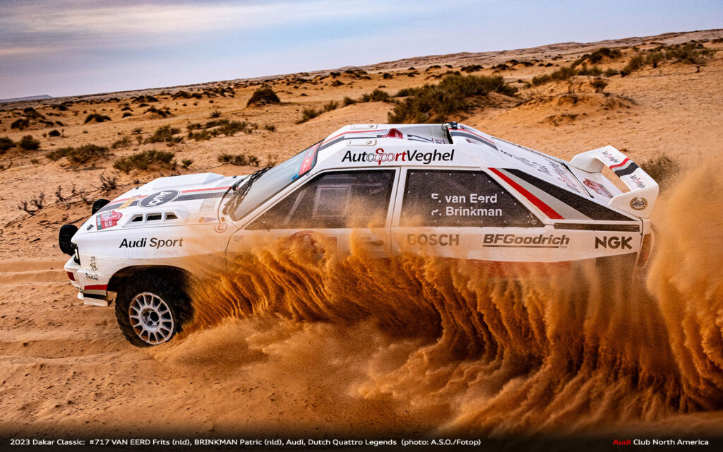 2023 Dakar Classic Dutch quattro Legends Stage 5 537