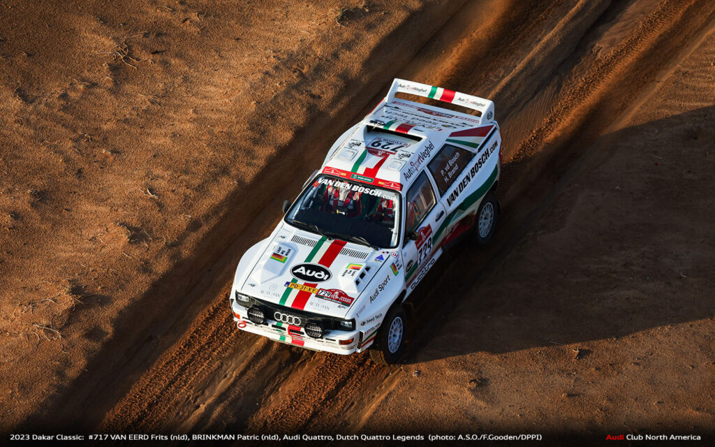 2023 Dakar Classic Dutch quattro Legends Stage 8 522