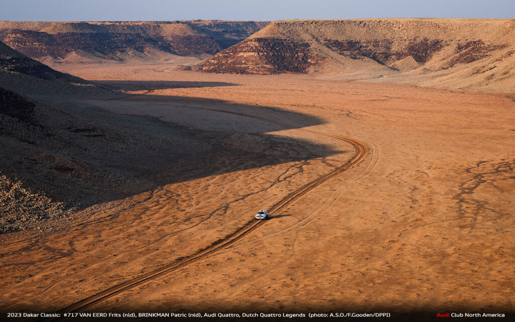2023 Dakar Classic Dutch quattro Legends Stage 8 523