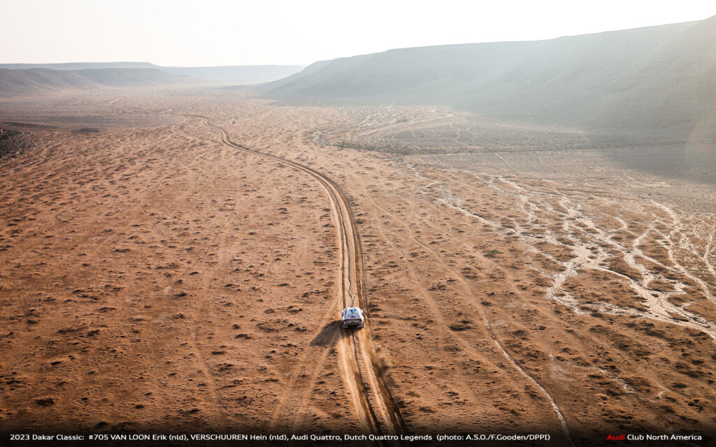 2023 Dakar Classic Dutch quattro Legends Stage 8 524