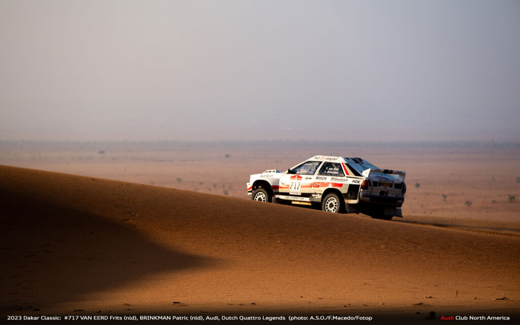 2023 Dakar Classic Dutch quattro Legends Stage 8 526