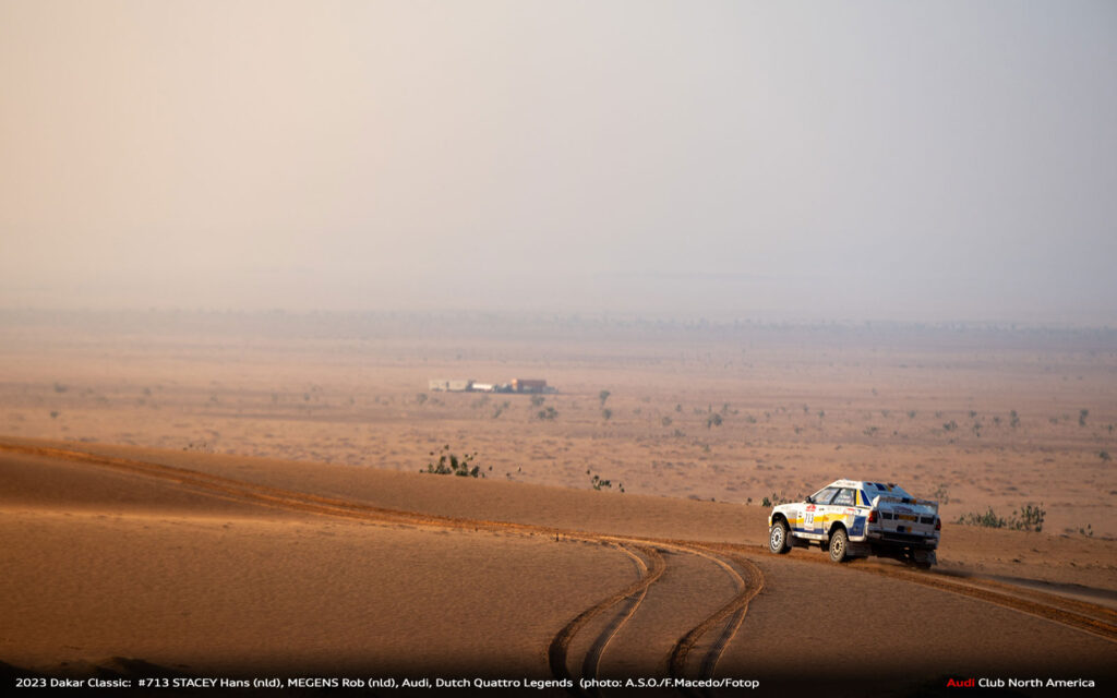2023 Dakar Classic Dutch quattro Legends Stage 8 527