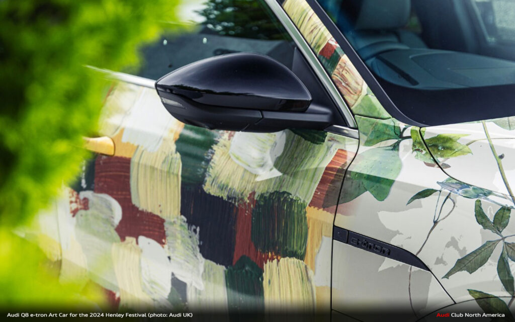 2024 Henley Festival Audi Q8 e tron Art Car 563