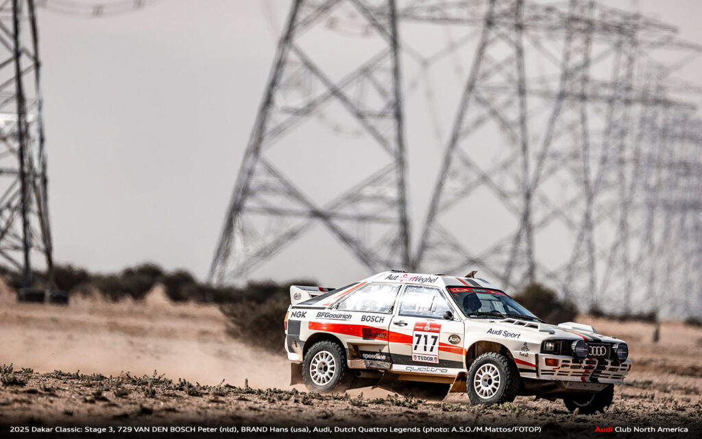 2025 Dakar Classic Audi quattro 302