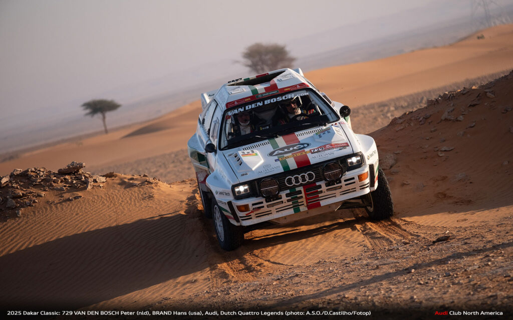 2025 Dakar Classic Dutch Audi Quattro Legends 799