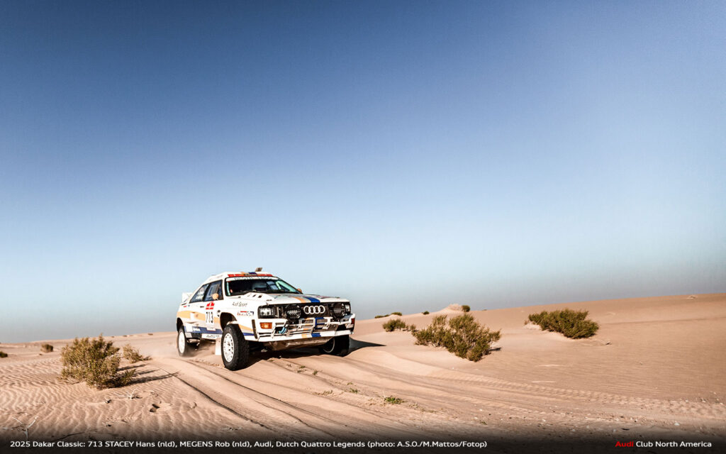 2025 Dakar Classic Dutch Audi Quattro Legends 802