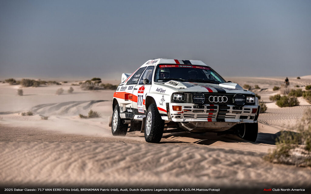 2025 Dakar Classic Dutch Audi Quattro Legends 806