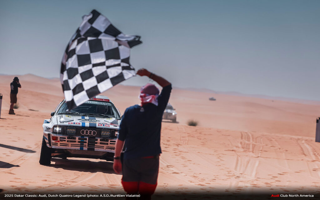 2025 Dakar Classic Dutch quattro Legends Audi 836