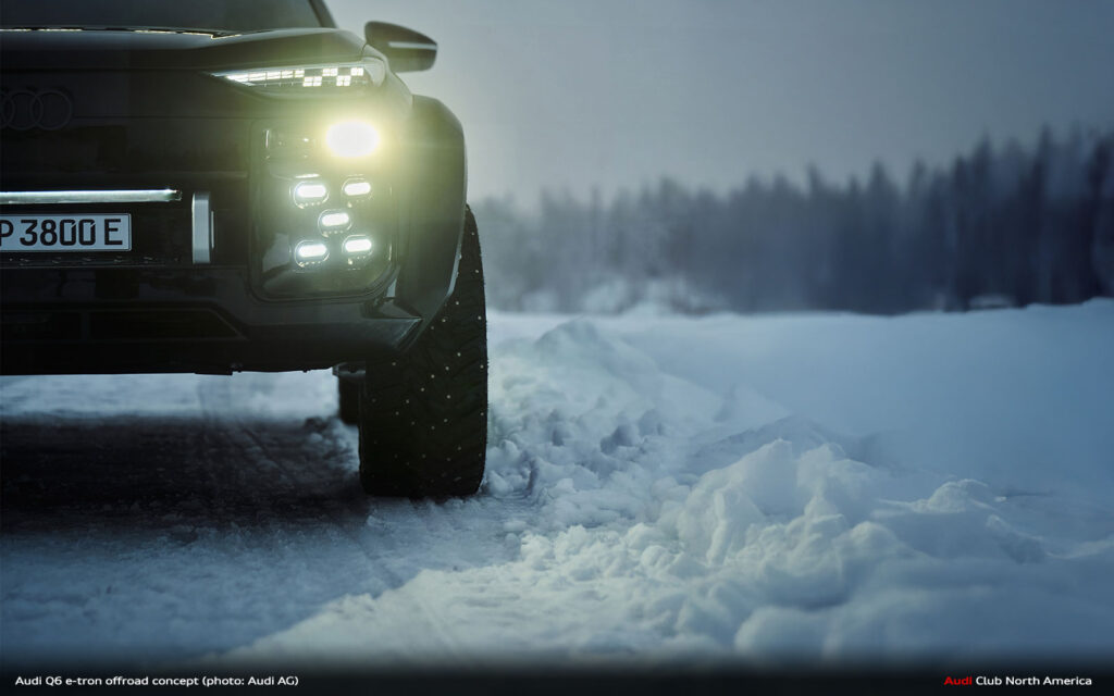 Audi Q6 e tron offroad concept 388