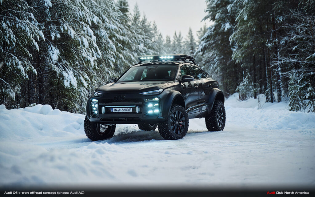 Audi Q6 e tron offroad concept 390