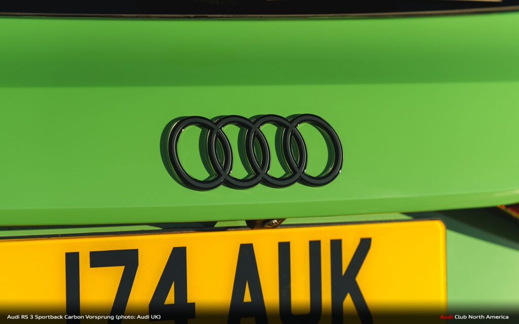 Audi RS3 Sportback UK 340