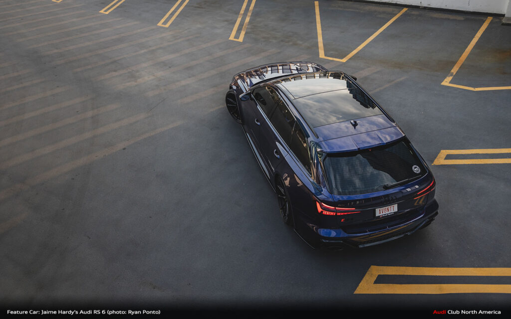 Jaime Hardy Audi RS6 1159