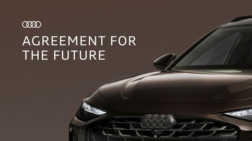 Audi agreement for the future