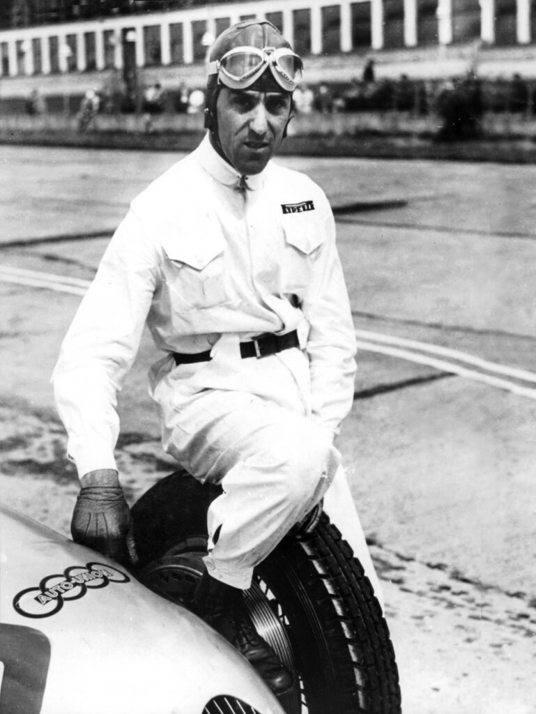 Tazio Nuvolari (born November 16th, 1892, died August 11th, 1953
