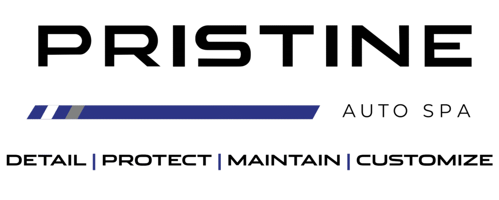 Pristine auto spa logo tagline black letters transparent background web size (1)