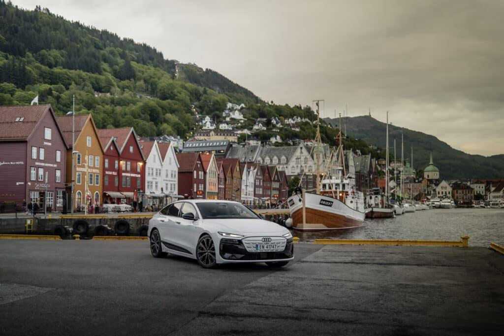 All charged up: from Copenhagen to Bergen in the A6 e tron