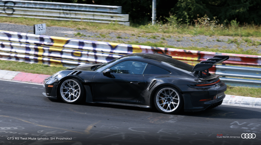 GT3 RS testing