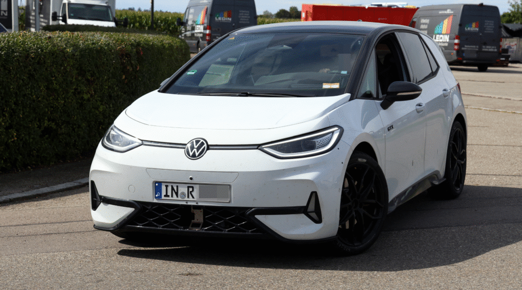 Audi a2 e-tron test mule