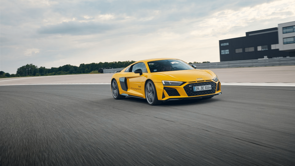 Yellow R8 Neuburg Track