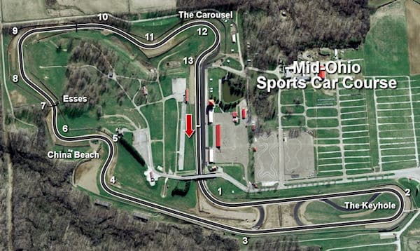 Mid Ohio Sports Car Course