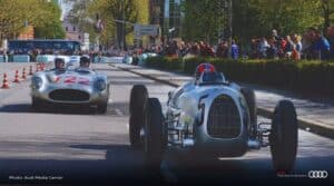 Audi leading Mercedes