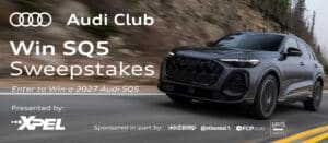 RallyUp Campaign Banner Audi Club Win RS 3 Sweepstakes x 840 px