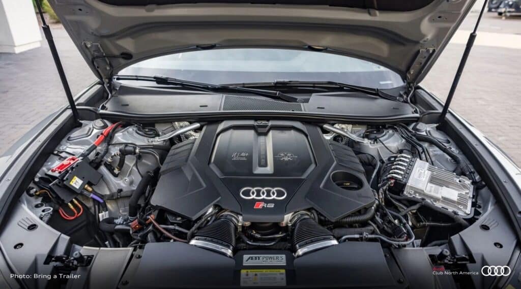 2021 Audi RS6 Avant ABT Legacy Edition Engine