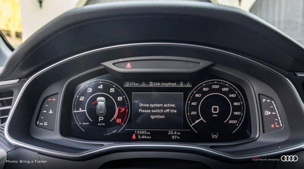 2021 Audi RS6 Avant ABT Legacy Edition Gauges