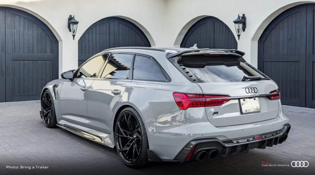 2021 Audi RS6 Avant ABT Legacy Edition Rear Three Quarters