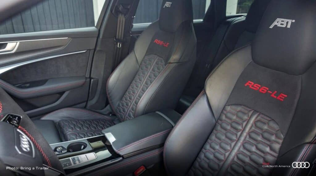 2021 Audi RS6 Avant ABT Legacy Edition Seats