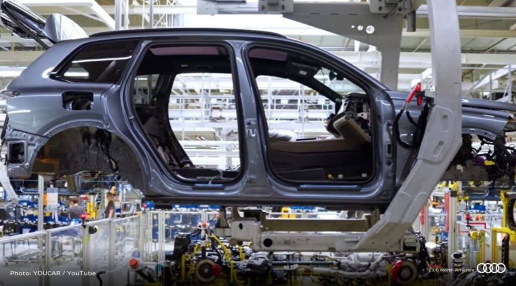 New Q7 body shell