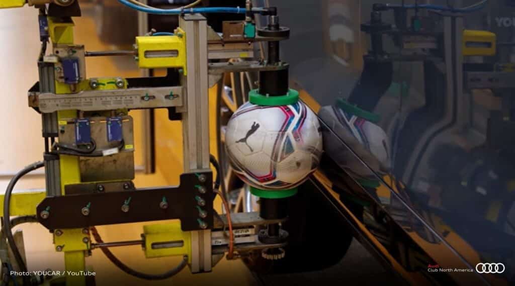Q7 Production With Soccer Ball