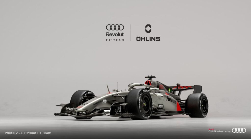Audi R26 and Öhlins