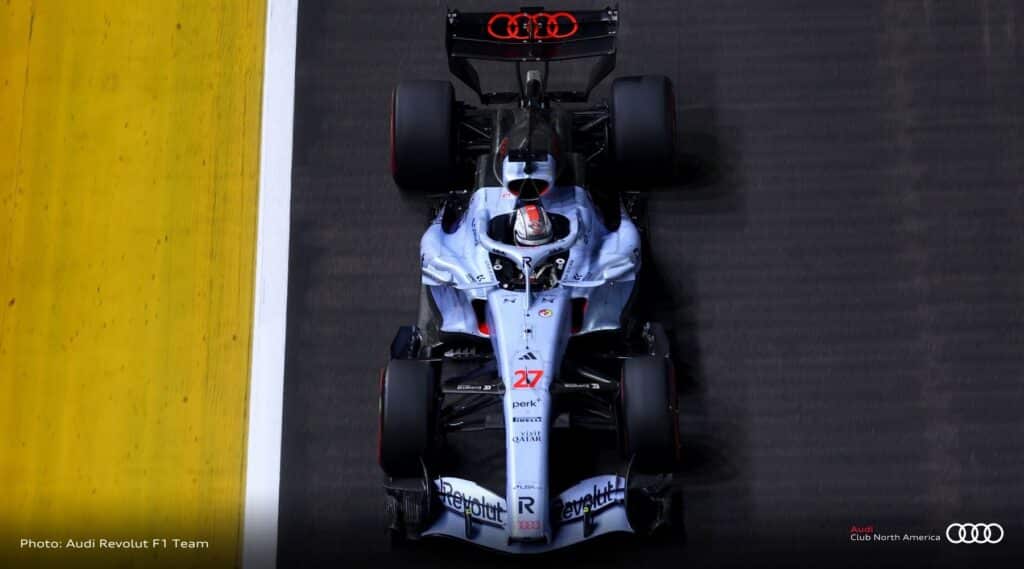 Hülkenberg at Singapore
