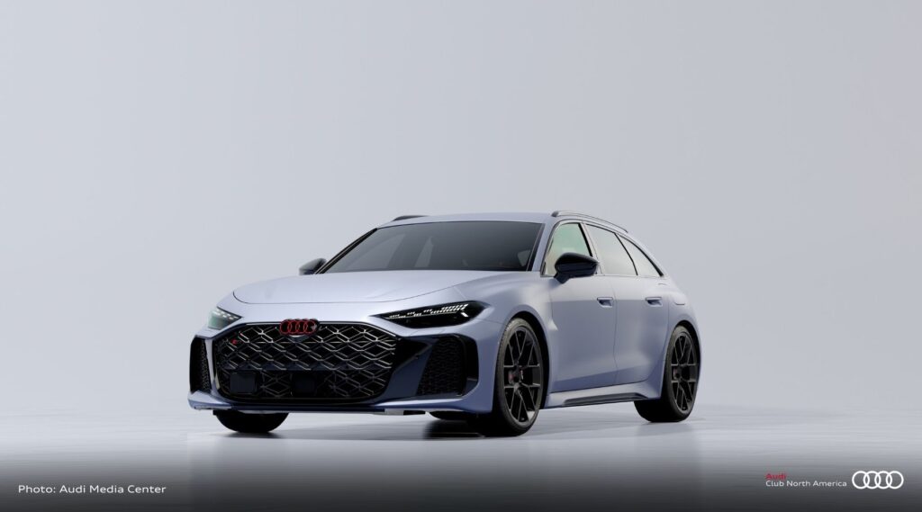 RS 5 Avant Titanium Silver Gray