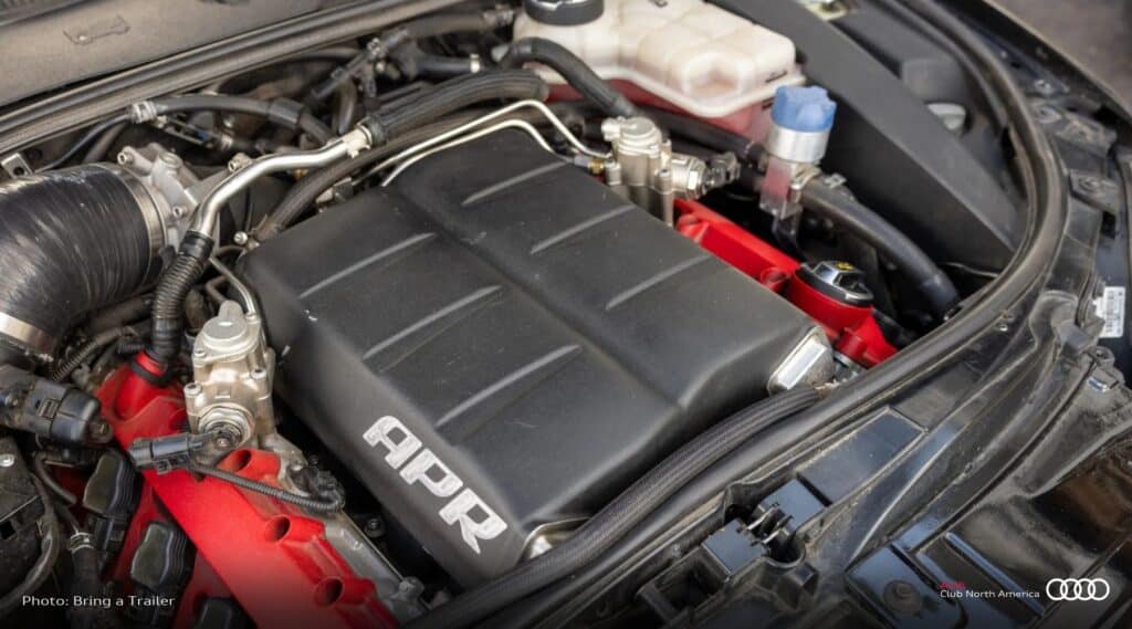Supercharged 2007 Audi RS4 engine