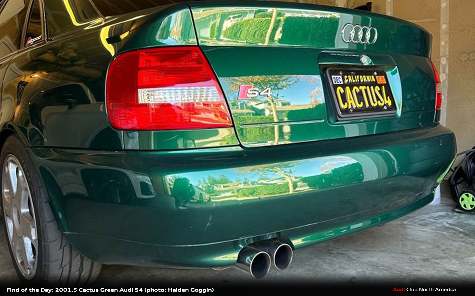 Find of the Day: 2001.5 Cactus Green Audi S4 - Audi Club North America