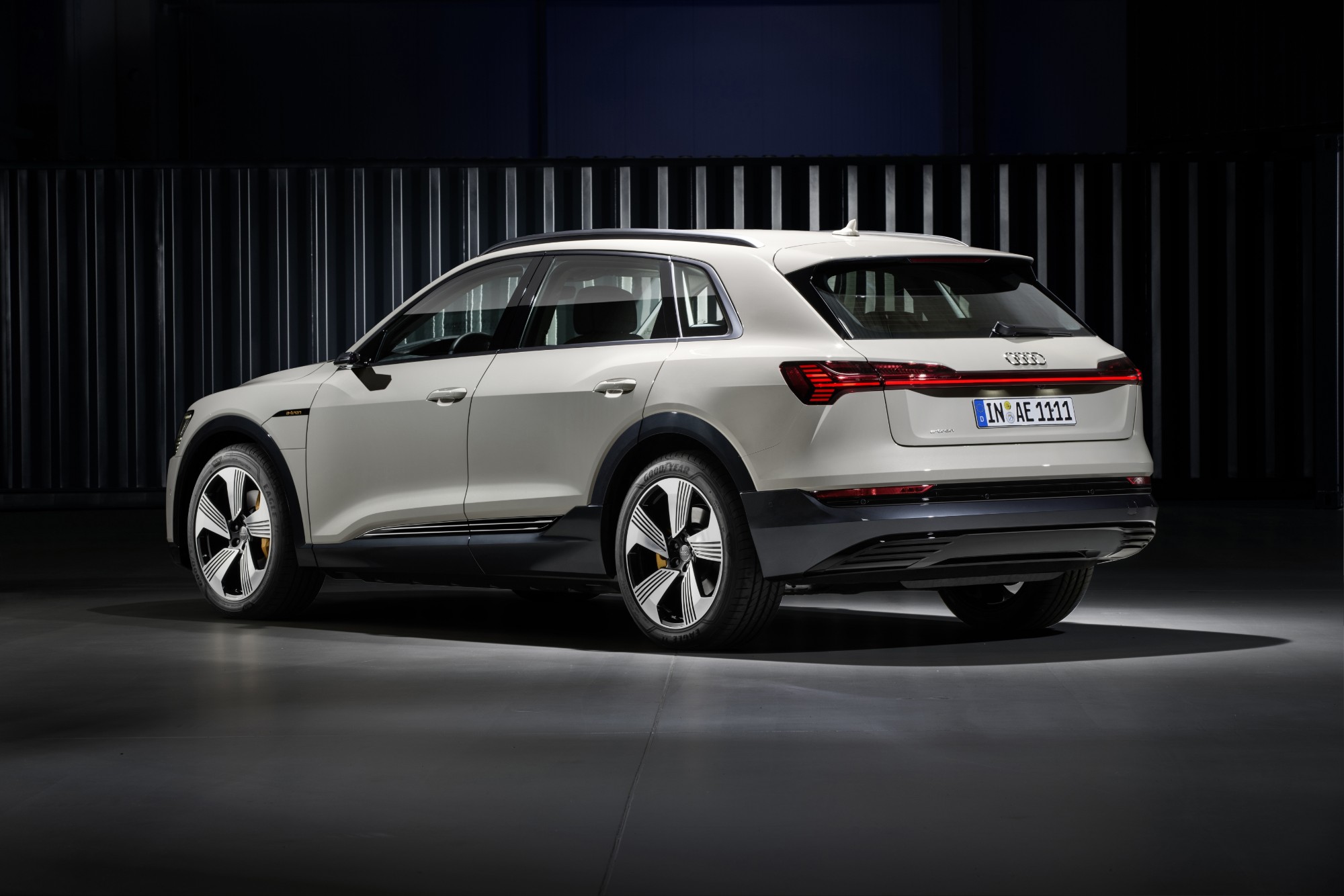 Electric Goes Audi AllElectric Audi etron SUV Unveiled And Available