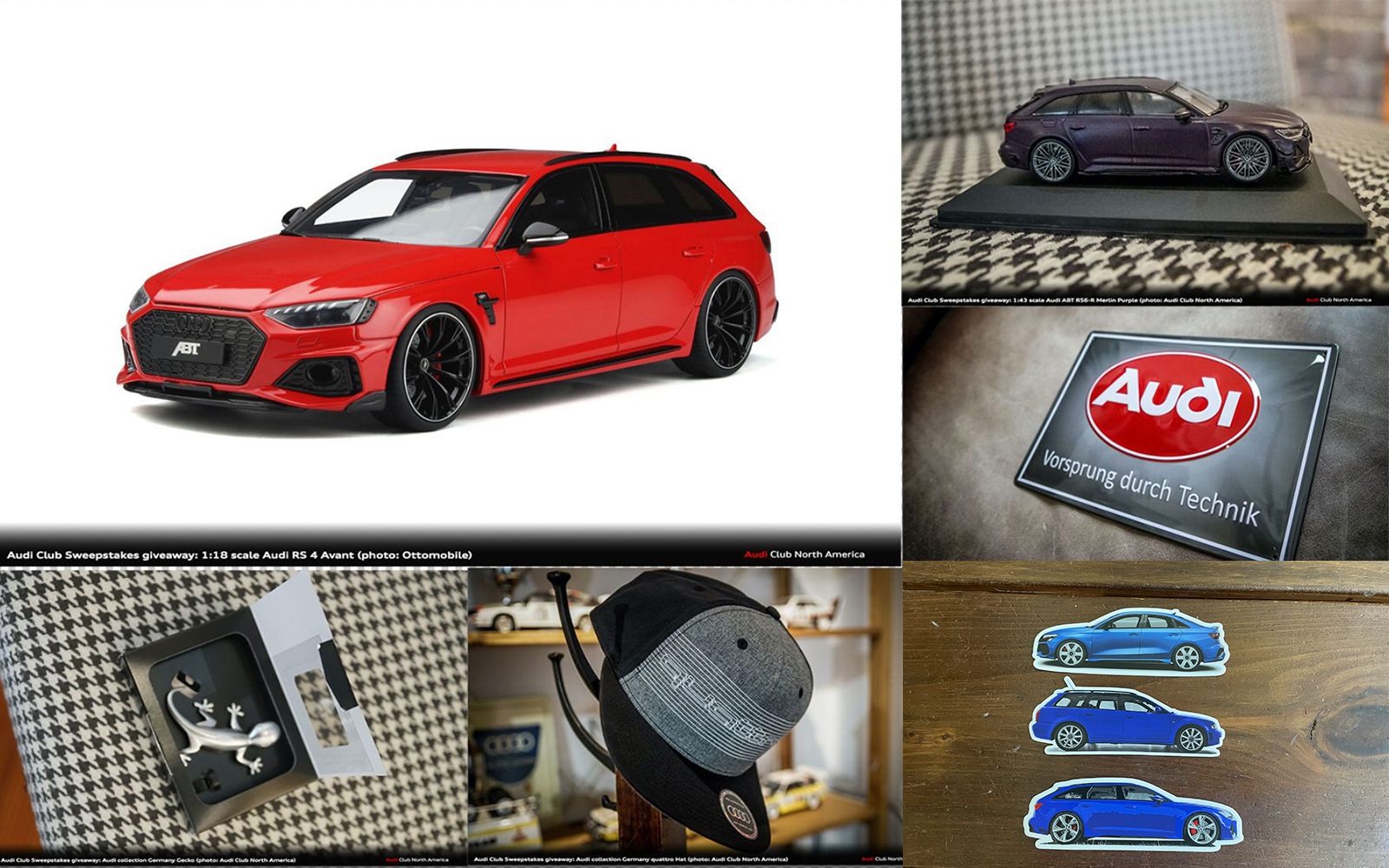 A Prize A Day – Free-For-All Giveaway Plus an RS Sticker Pack for Everyone  - Audi Club North America
